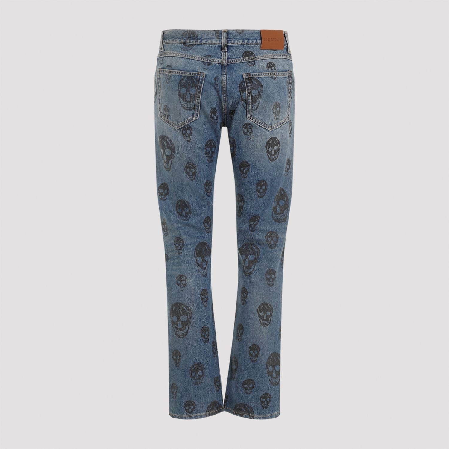 ALEXANDER MCQUEEN Cotton Jeans for Men - FW24 Collection