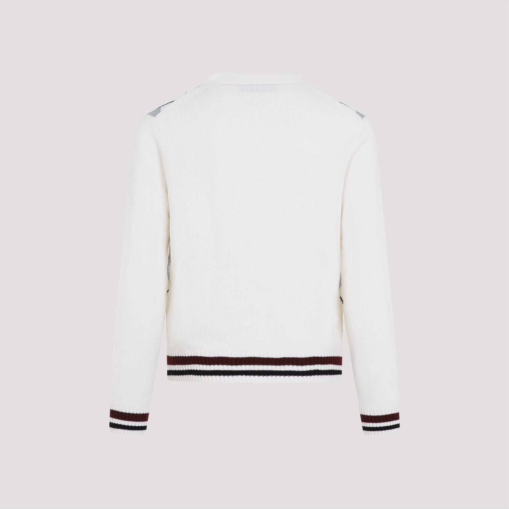 GUCCI Argyle Lurex Cardigan for Men