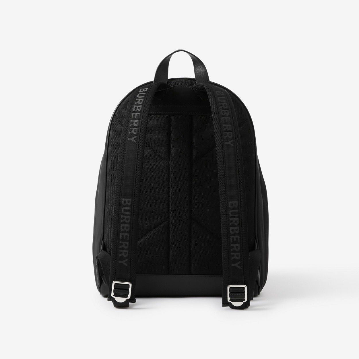 BURBERRY Technical Fabric Backpack with Logo - 30.5 cm Width