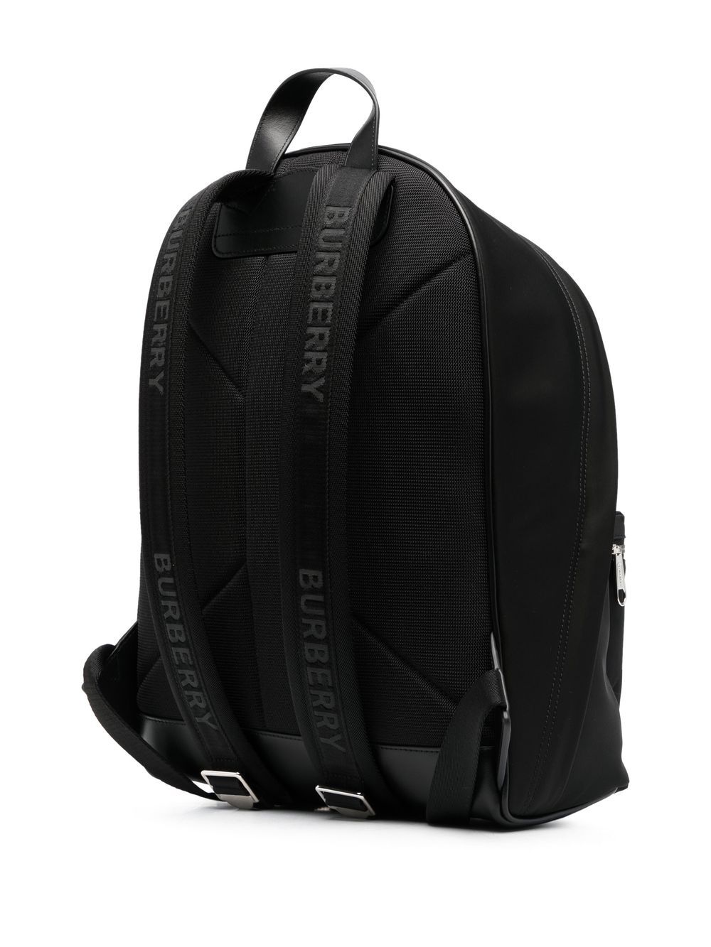 BURBERRY Nylon Backpack with Logo Print for Men