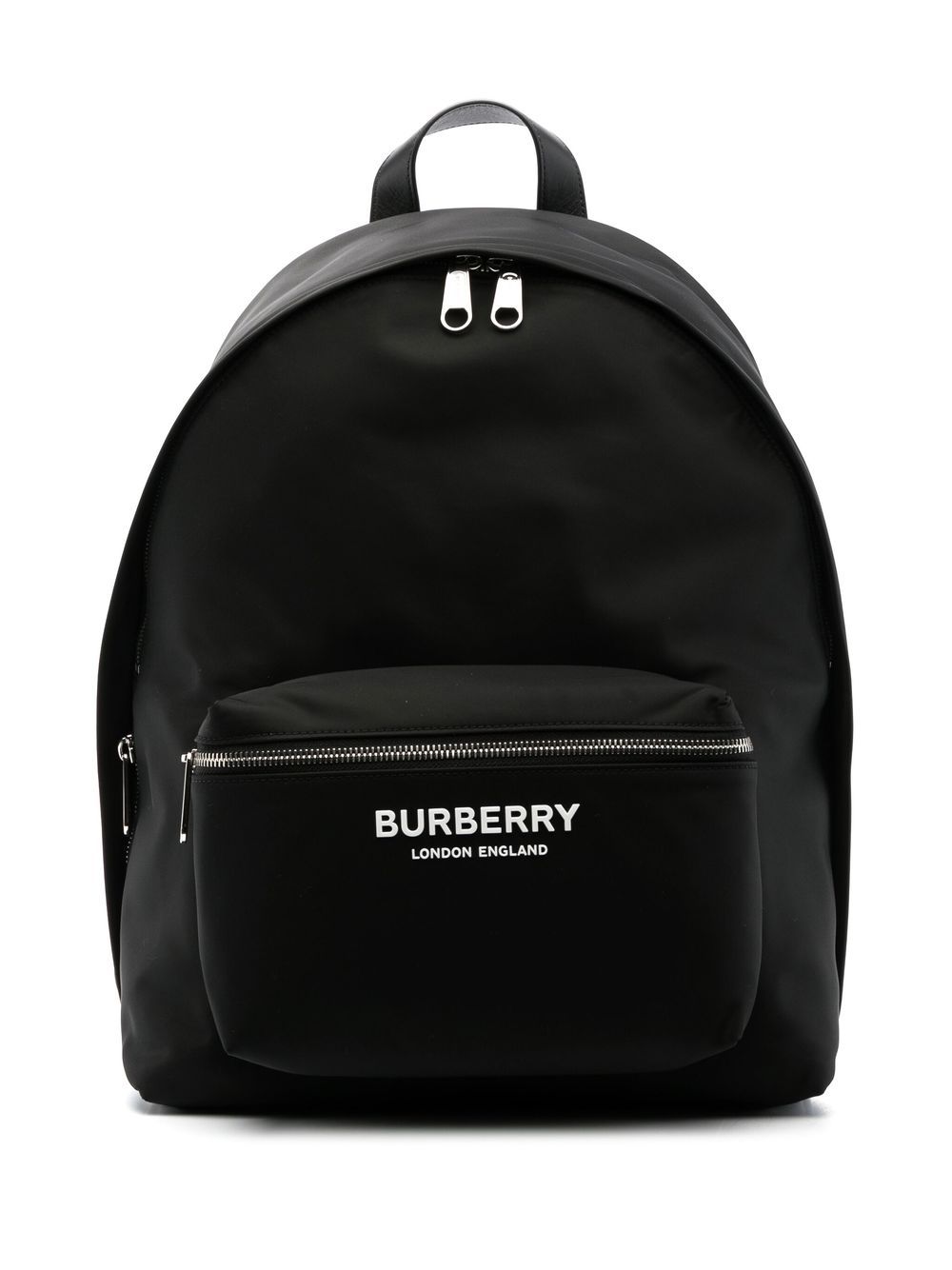 BURBERRY Nylon Backpack with Logo Print for Men