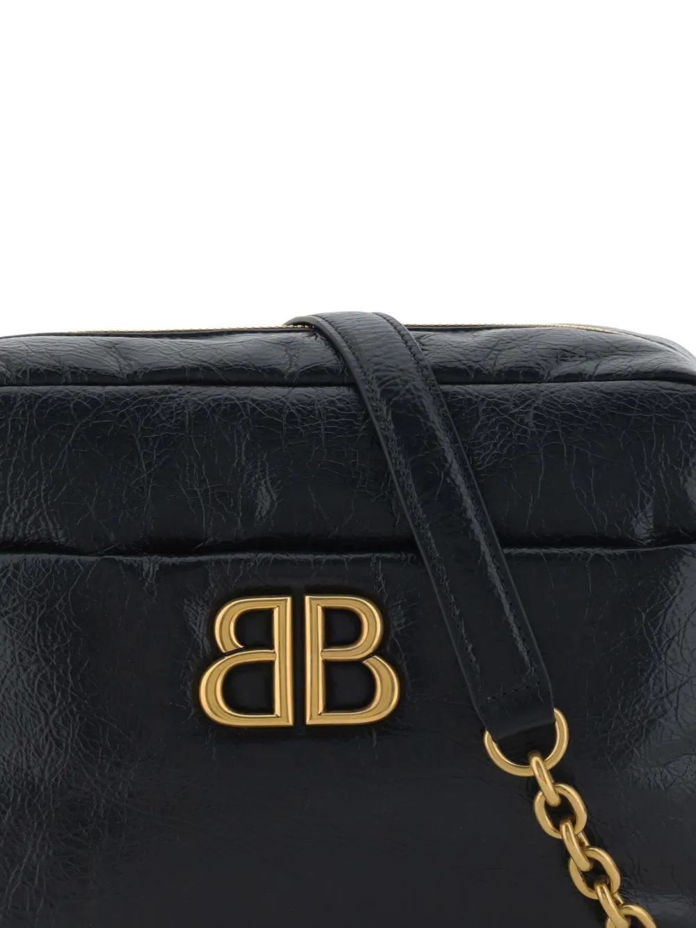 BALENCIAGA Mini Leather Crossbody Handbag