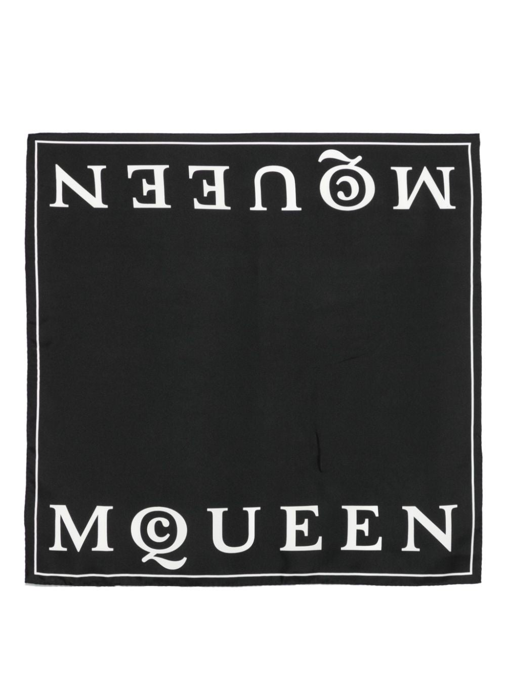 ALEXANDER MCQUEEN Elegant Silk Foulard for Women