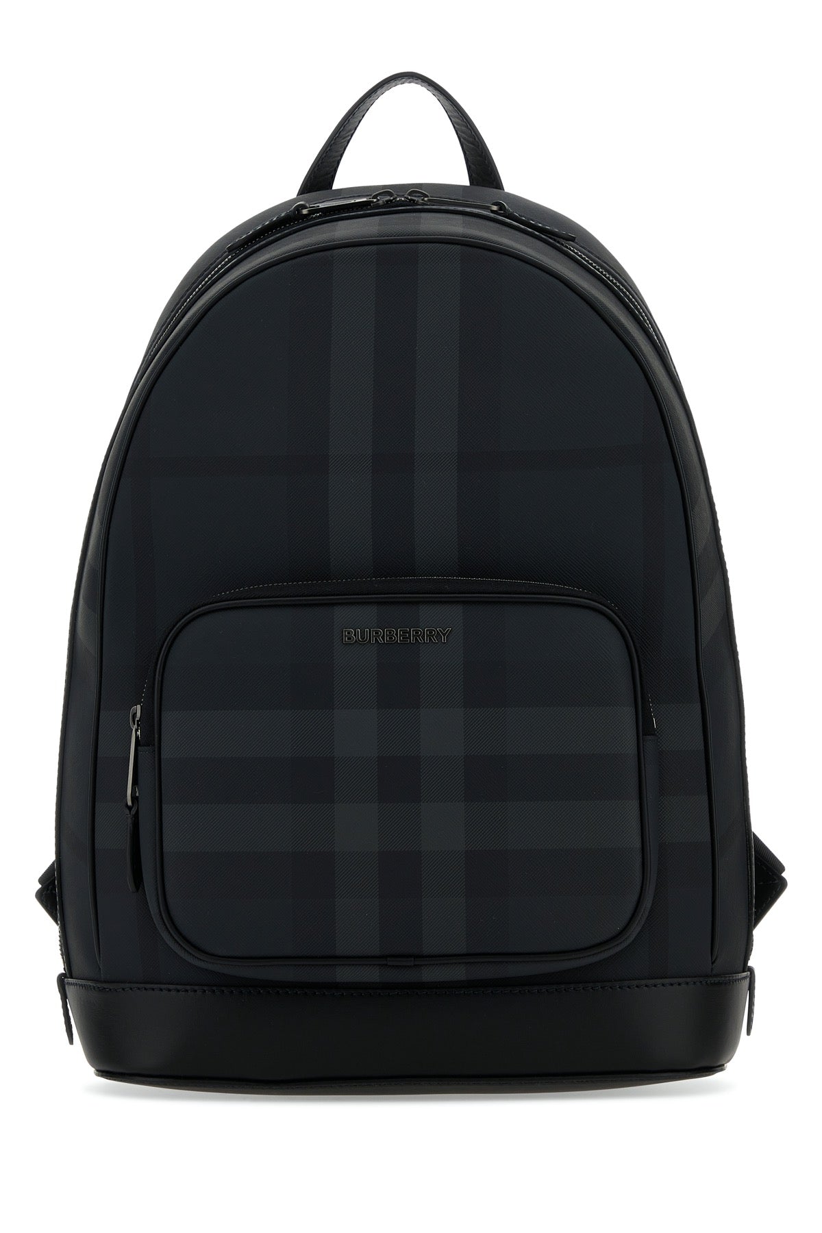 BURBERRY Checked Canvas Rocco Mini Backpack