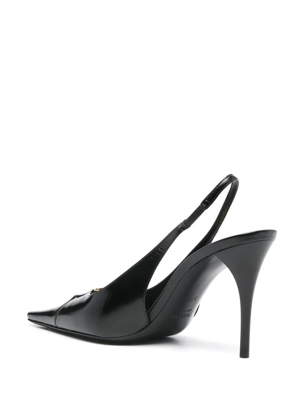 SAINT LAURENT Babylon Breteuil Slingback Pumps for Women