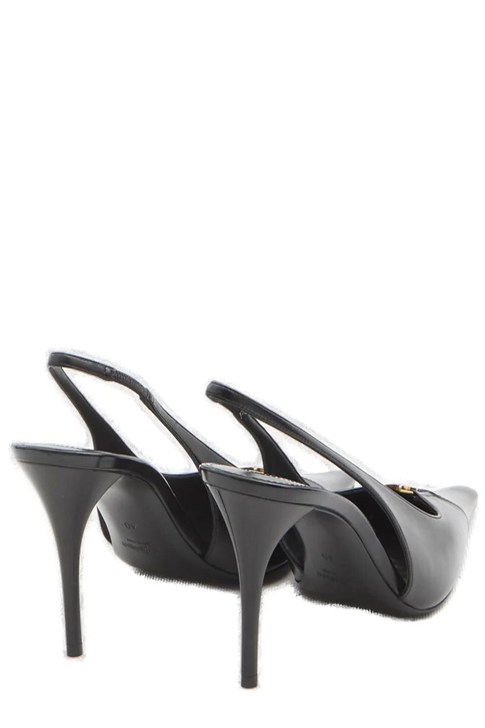 SAINT LAURENT Smooth Leather Breteuil Pumps for Women