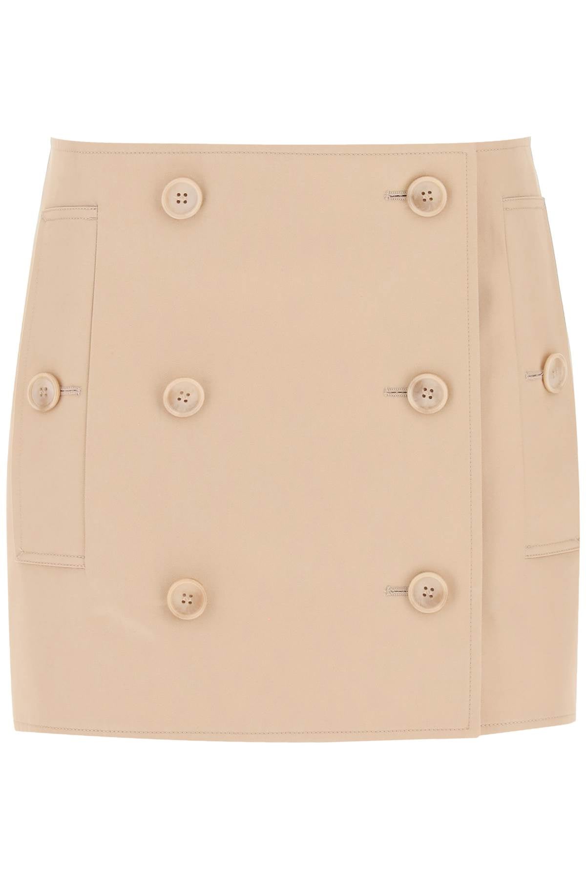 BURBERRY Women's Mini Trench Skirt
