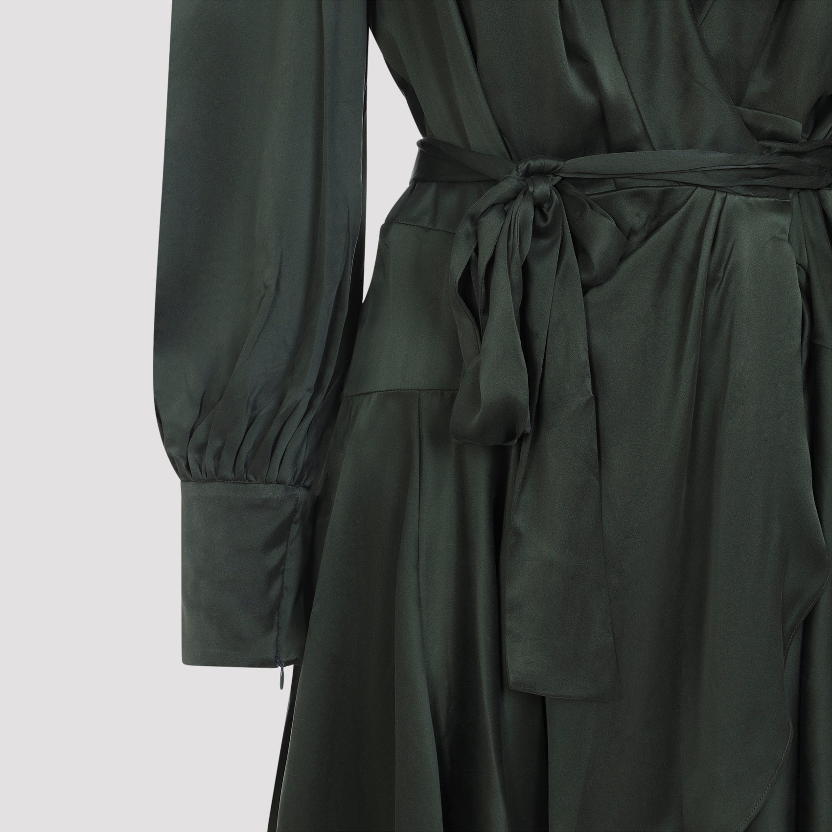 ZIMMERMANN Silk Wrap Mini Dress for Women