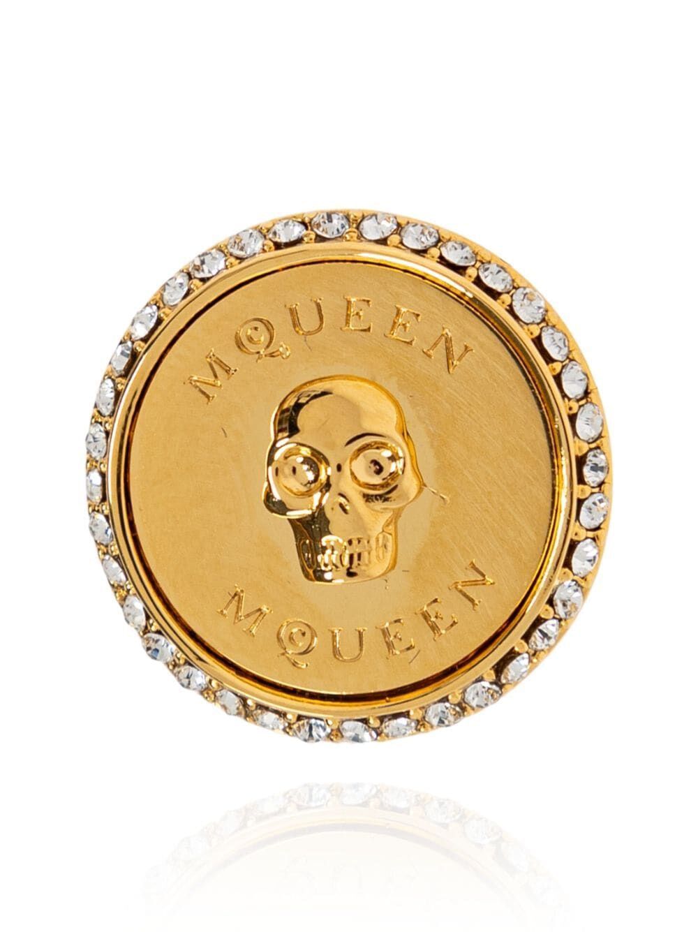 ALEXANDER MCQUEEN Sovereign Skull Mini Earrings