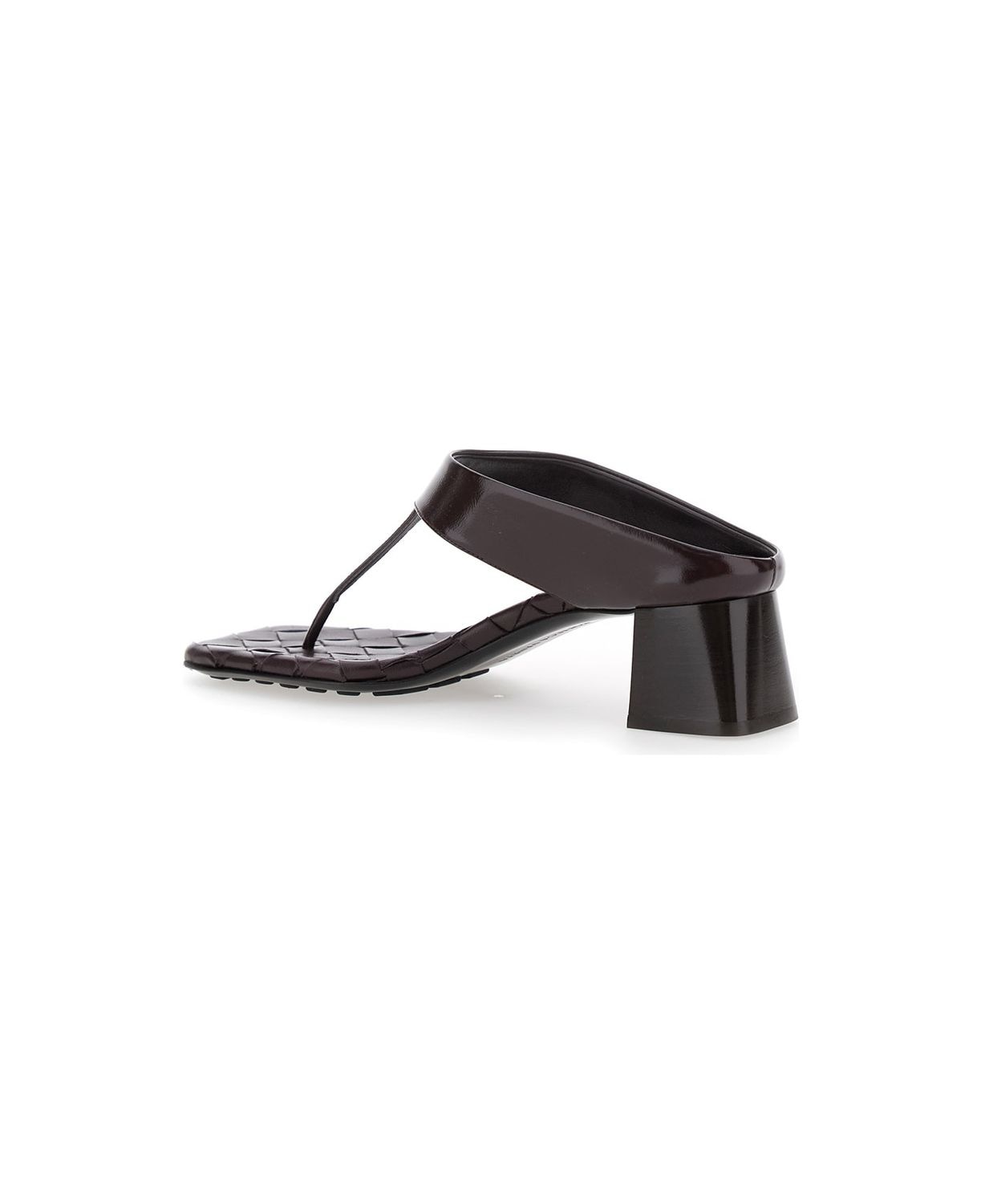 BOTTEGA VENETA Leather Thong Sandals for Women