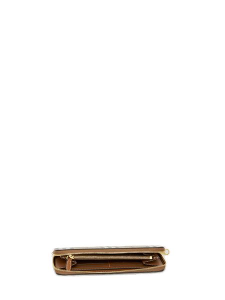 BURBERRY Checked Canvas Mini Wallet