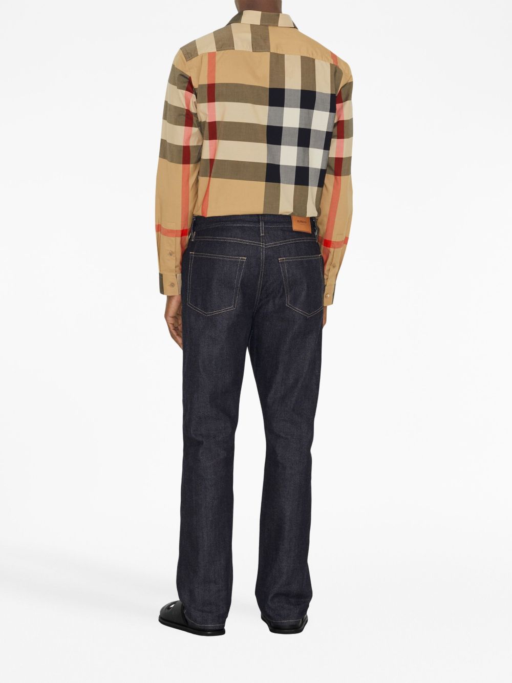 BURBERRY Classic Check Cotton Shirt - FW25