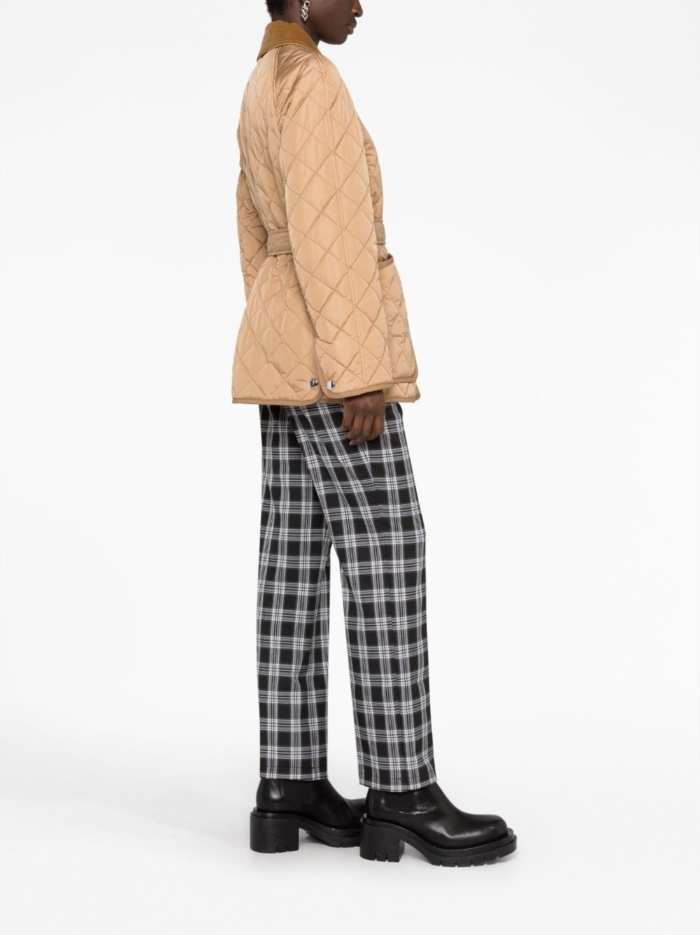 BURBERRY Quilted Belted Jacket for Women - Spring/Summer 2025