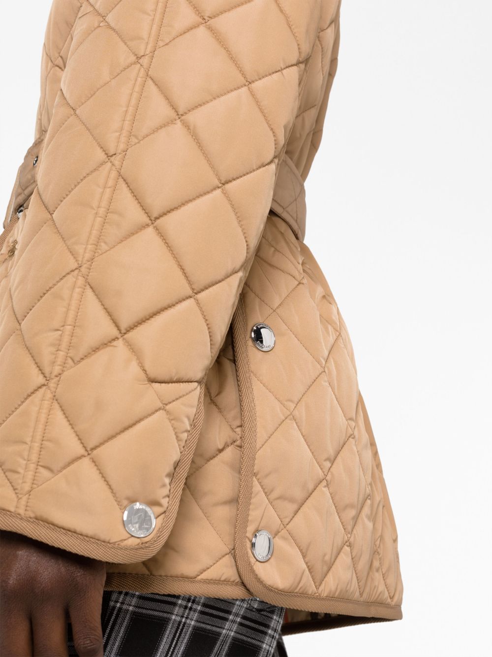 BURBERRY Quilted Belted Jacket for Women - Spring/Summer 2025