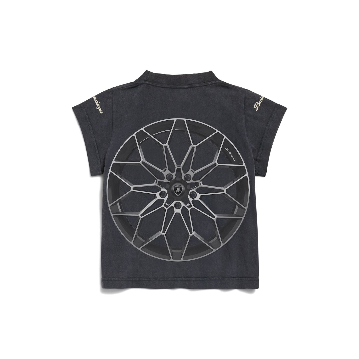 BALENCIAGA Men's Mini Motorsport Graphic T-Shirt