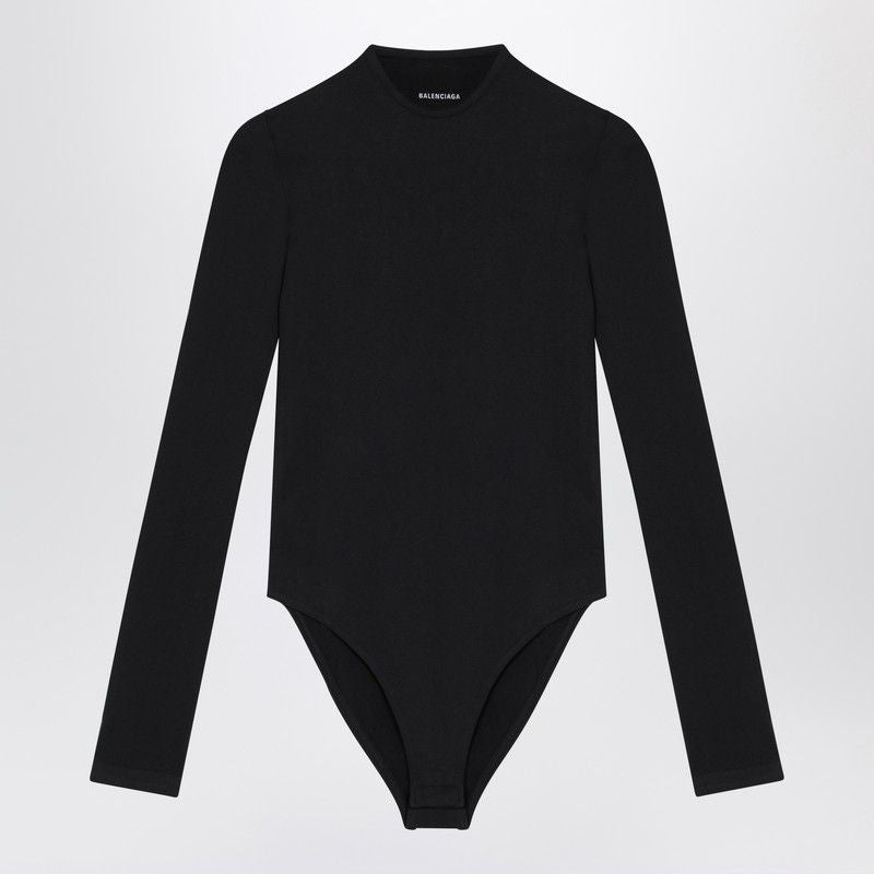 BALENCIAGA Round Neck Long Sleeve Bodysuit
