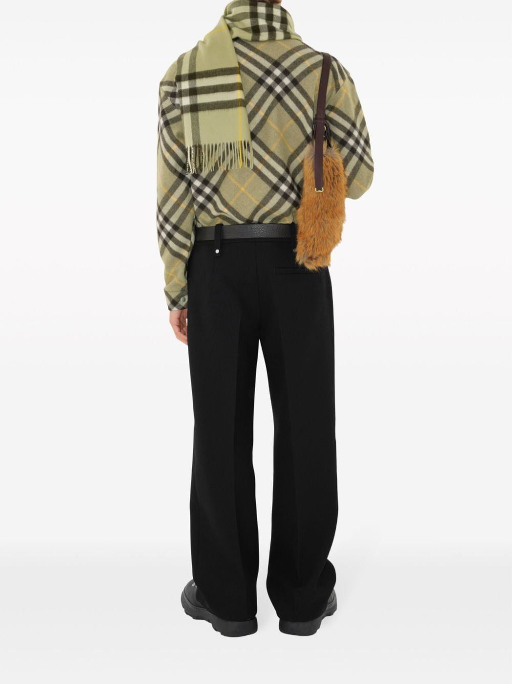 BURBERRY Men's Wool Shirt - FW23 Collection