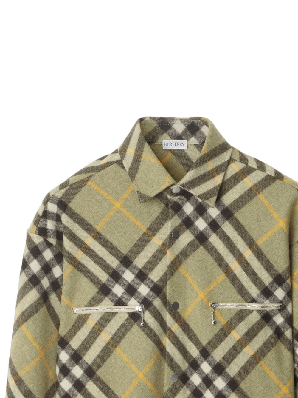 BURBERRY Men's Wool Shirt - FW23 Collection