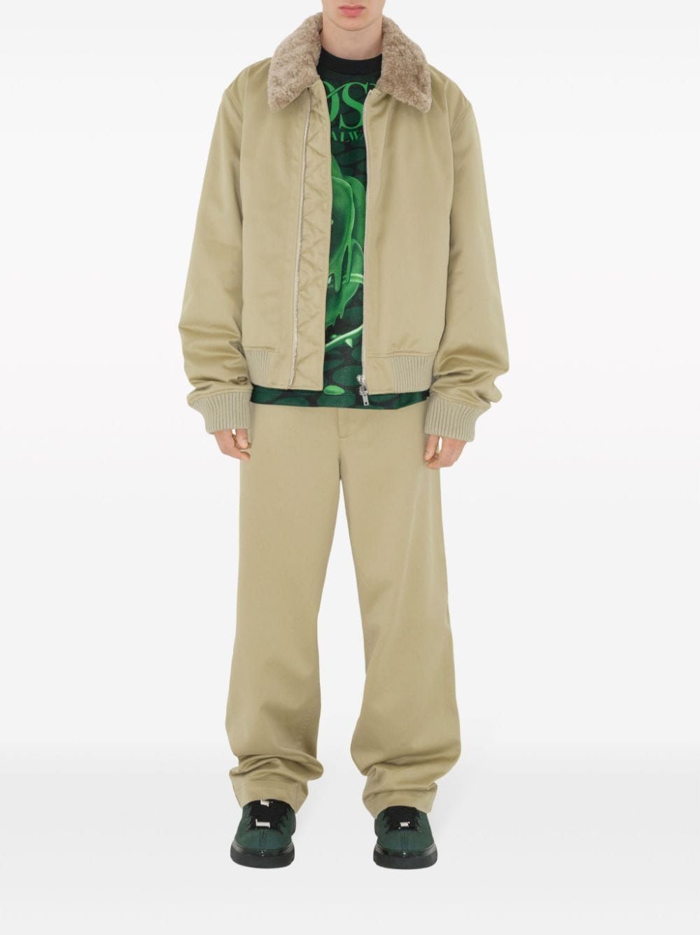 BURBERRY Men's CF7 Relaxed Fit Trousers