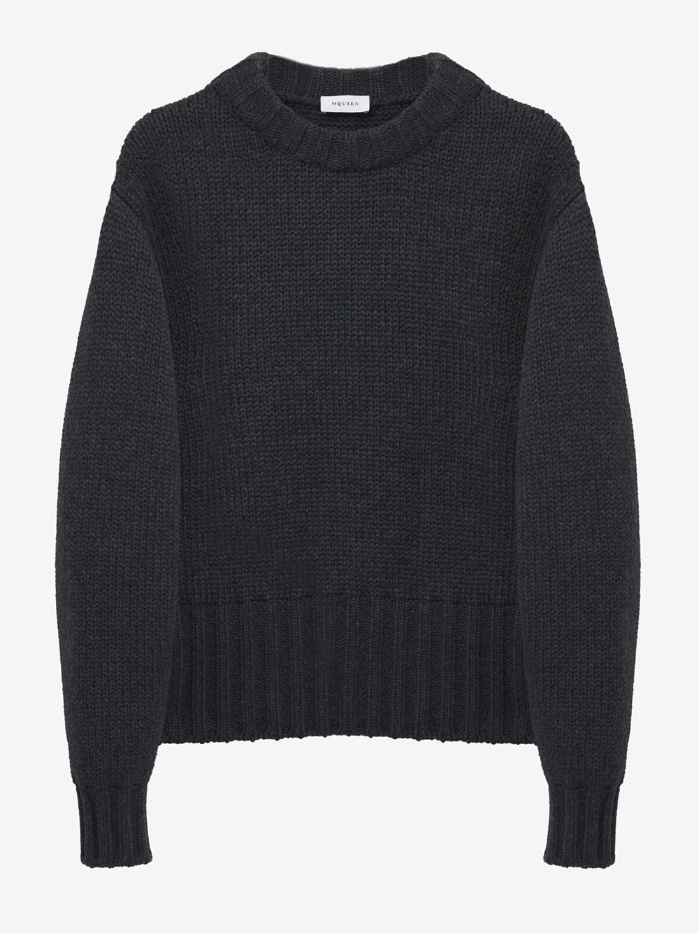 ALEXANDER MCQUEEN Stretch Wool Blend Sweater
