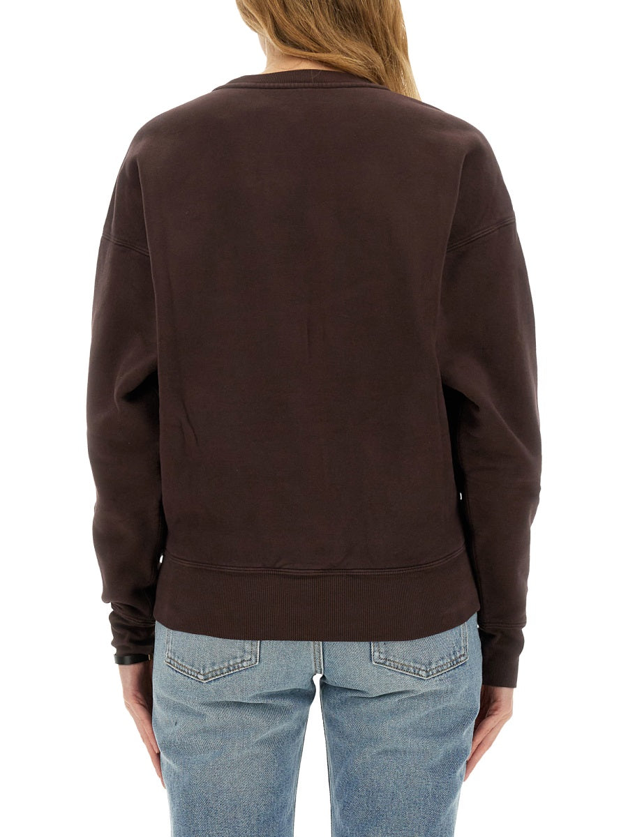 SAINT LAURENT Logo Sweatshirt - Regular Fit