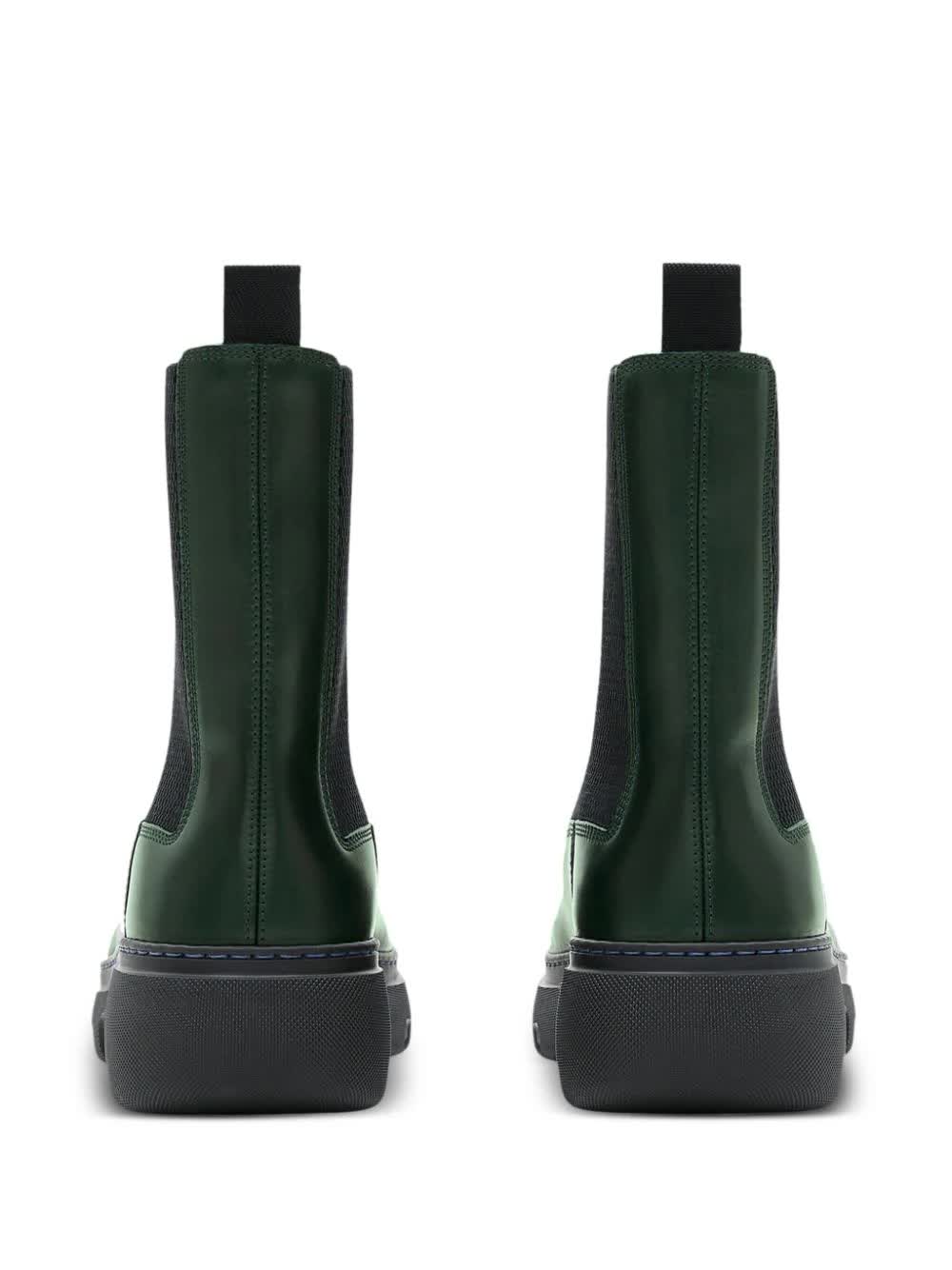 BURBERRY Creeper Chelsea Boots for Women - FW24 Collection