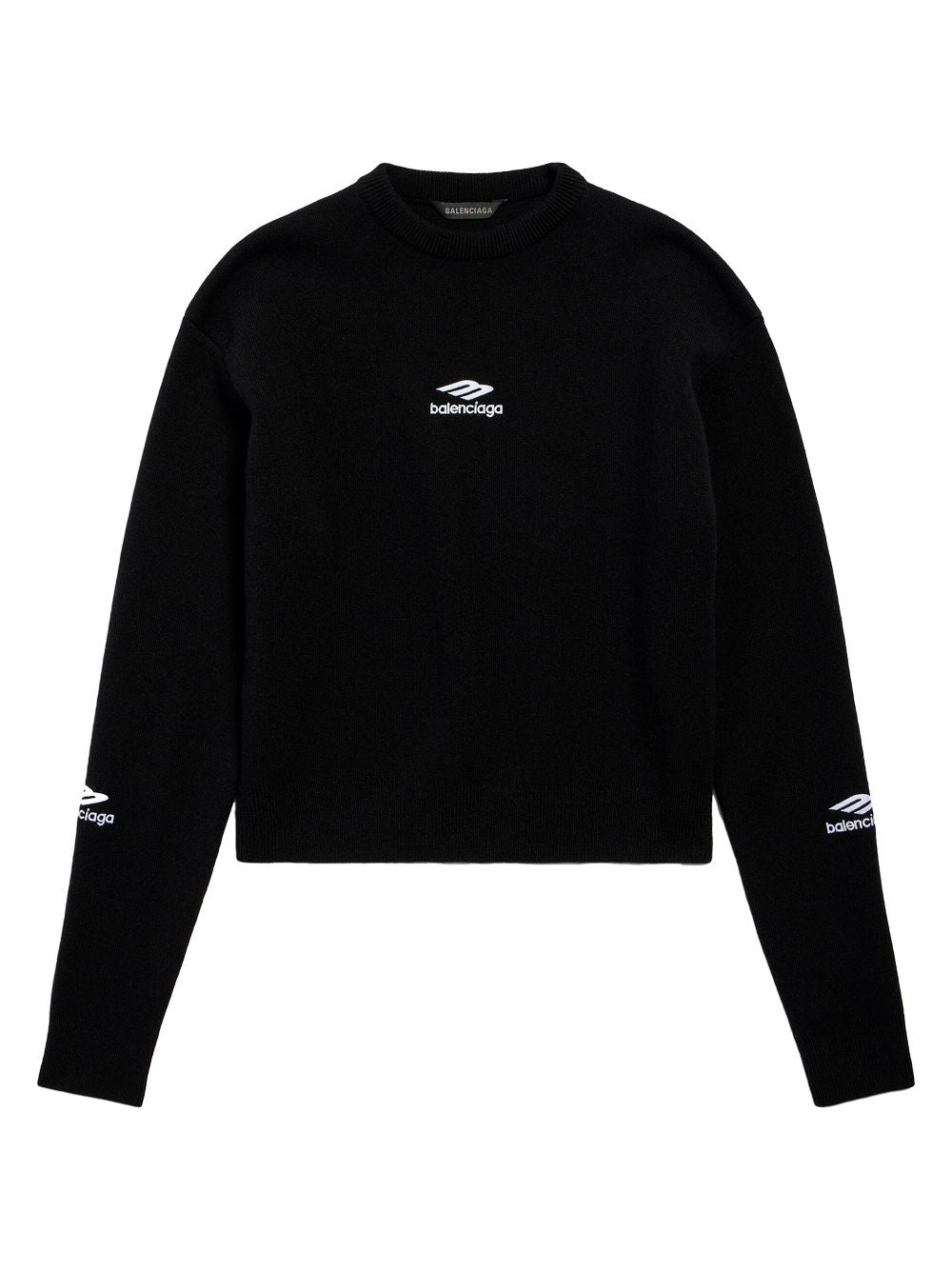 BALENCIAGA Wool Knit Ski Crewneck for Women
