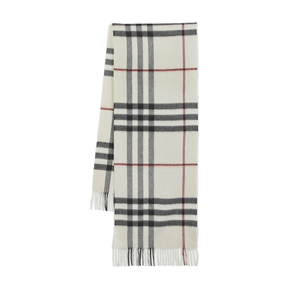 BURBERRY Giant Check Cashmere Scarf for Women