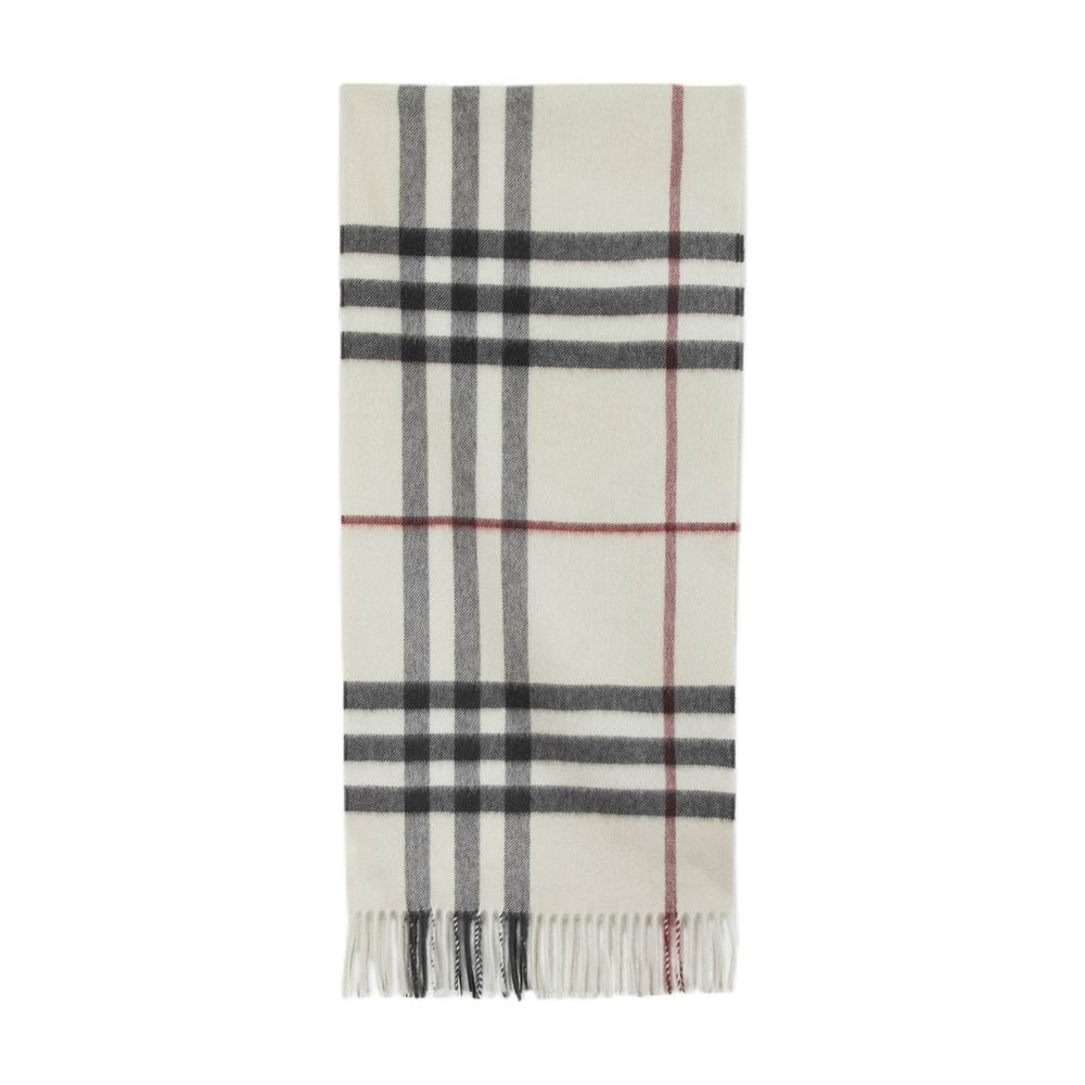 BURBERRY Giant Check Cashmere Scarf for Women