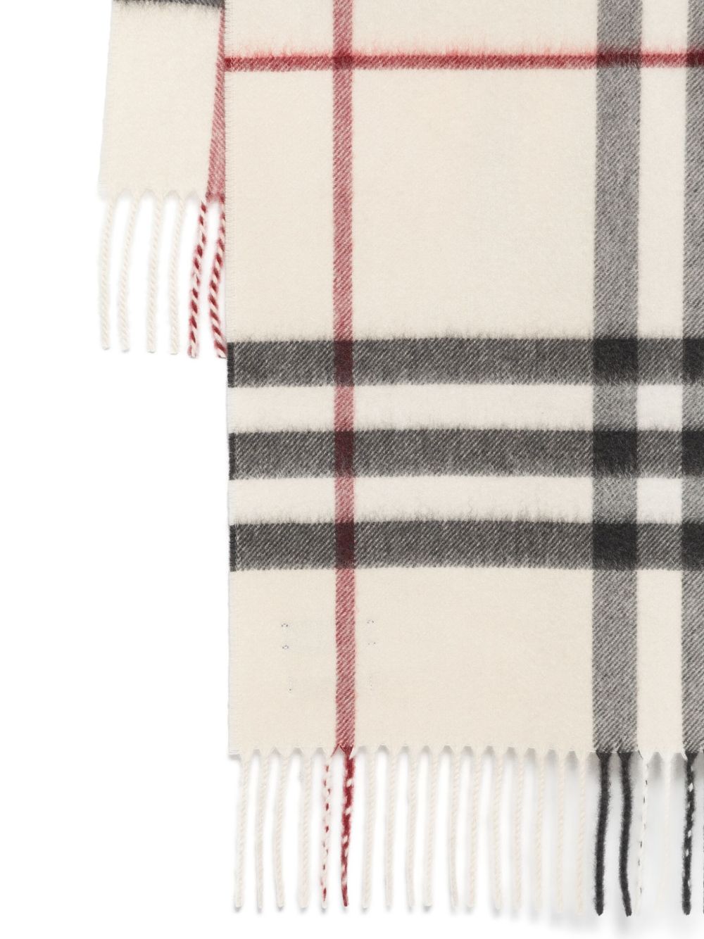 BURBERRY Giant Check Cashmere Scarf