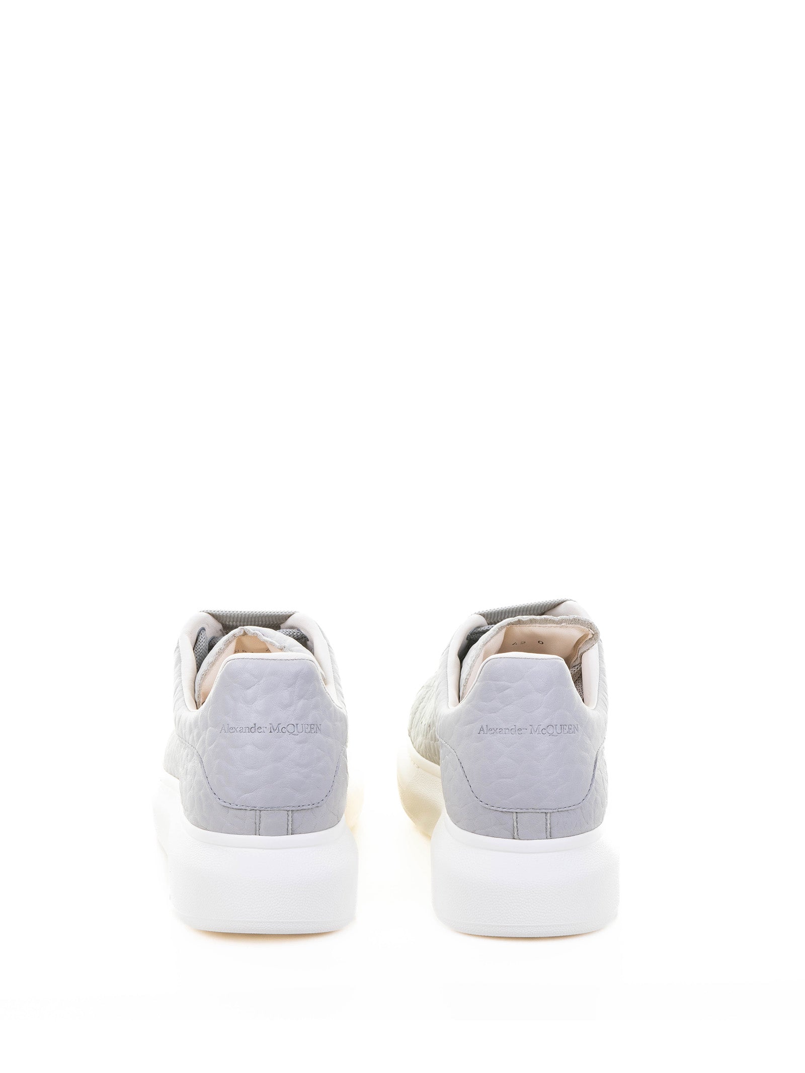 ALEXANDER MCQUEEN Low-Top Sneaker Crafted in Dumbo Grain Leather
