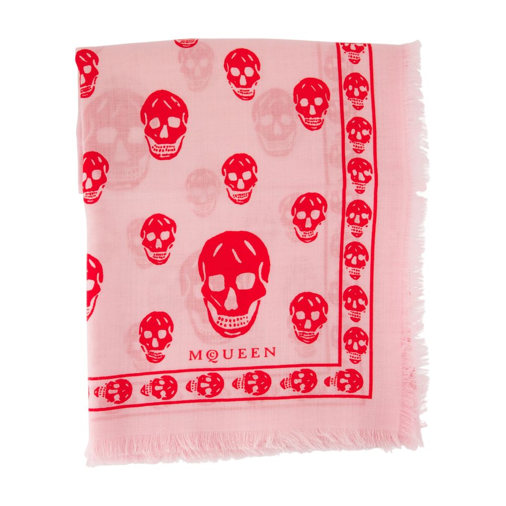 ALEXANDER MCQUEEN Skull Print Scarf