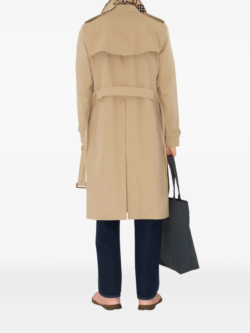 BURBERRY Heritage Long Trench Jacket for Men