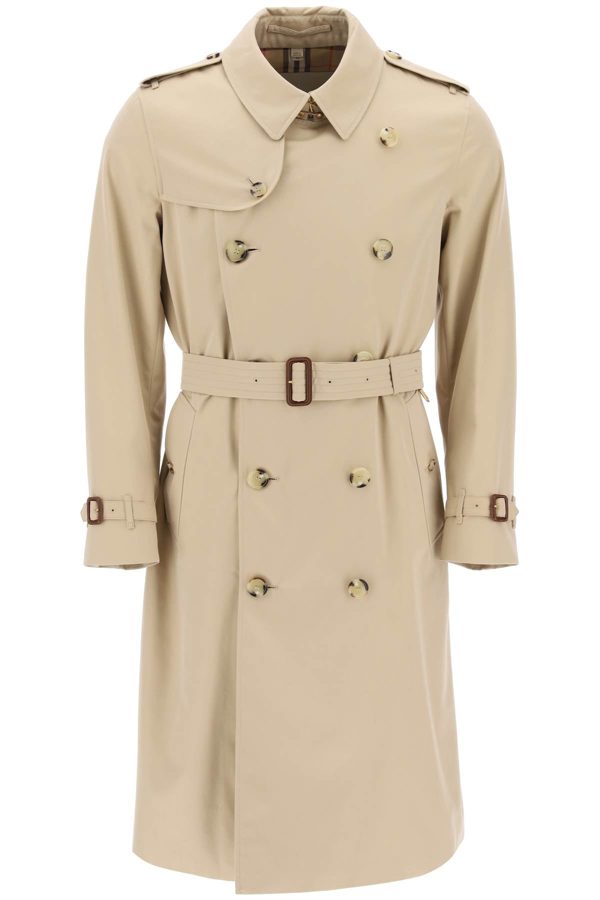 BURBERRY Men's Heritage Kensington Trench Jacket - Long