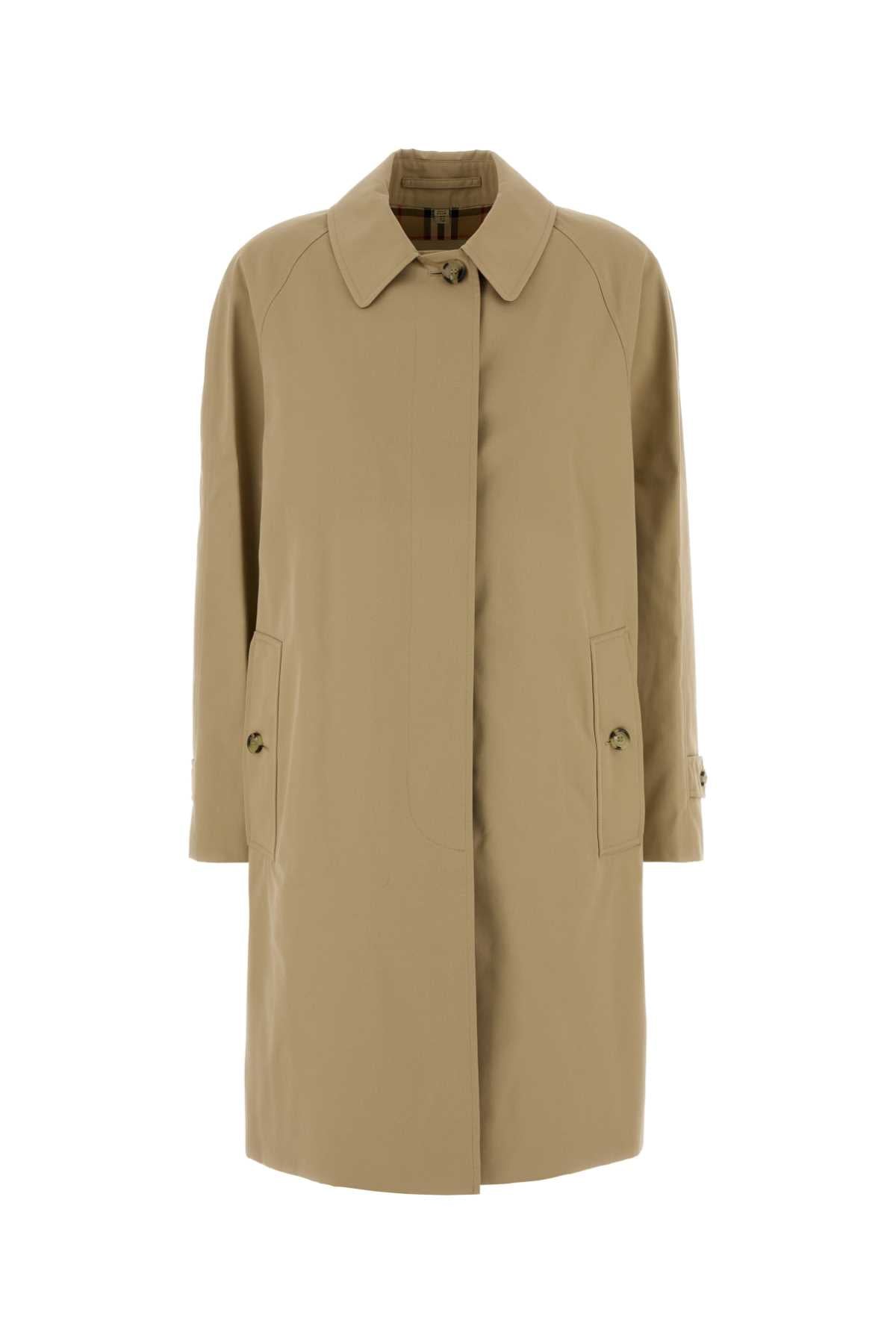 BURBERRY Classic Gabardine Trench Jacket for Women