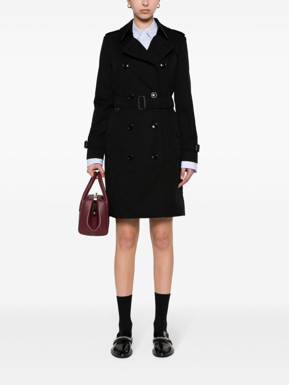 BURBERRY Cotton Trench Jacket for Women - FW24
