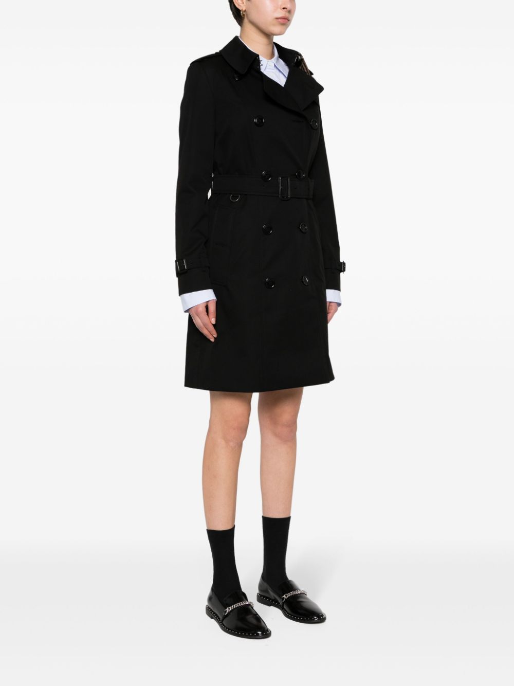 BURBERRY Chelsea Cotton Trench Jacket for Women - FW24