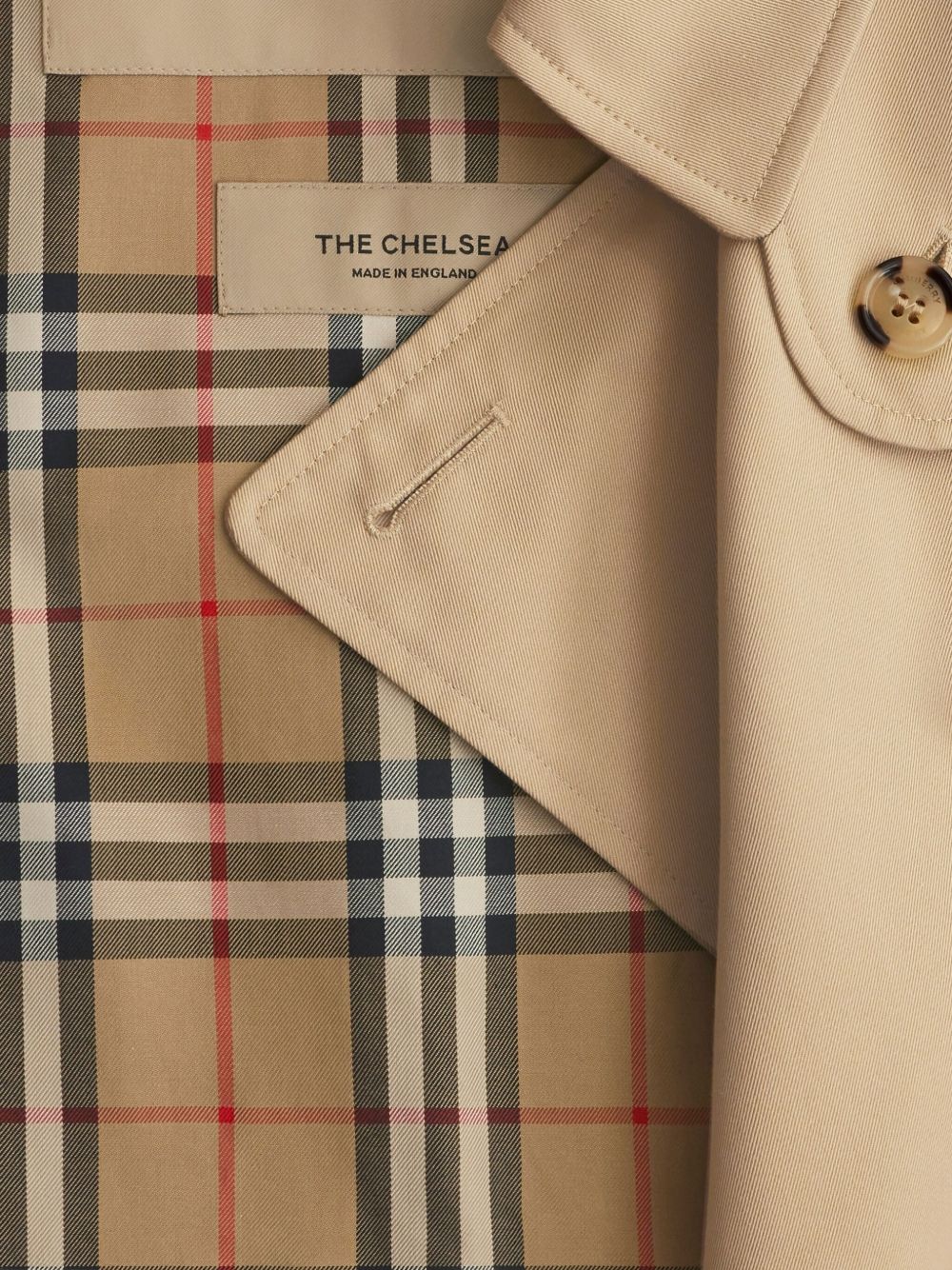 BURBERRY Classic Cotton Trench Jacket