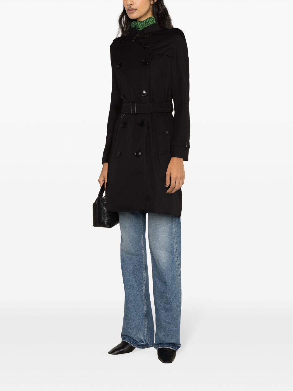 BURBERRY Kensington Cotton Trench Jacket for Women
