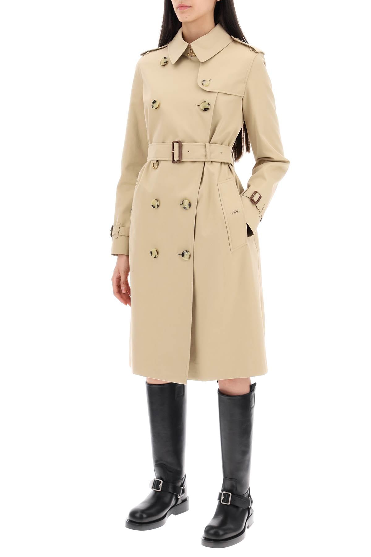 BURBERRY Cotton Coat for Women - FW25 Collection