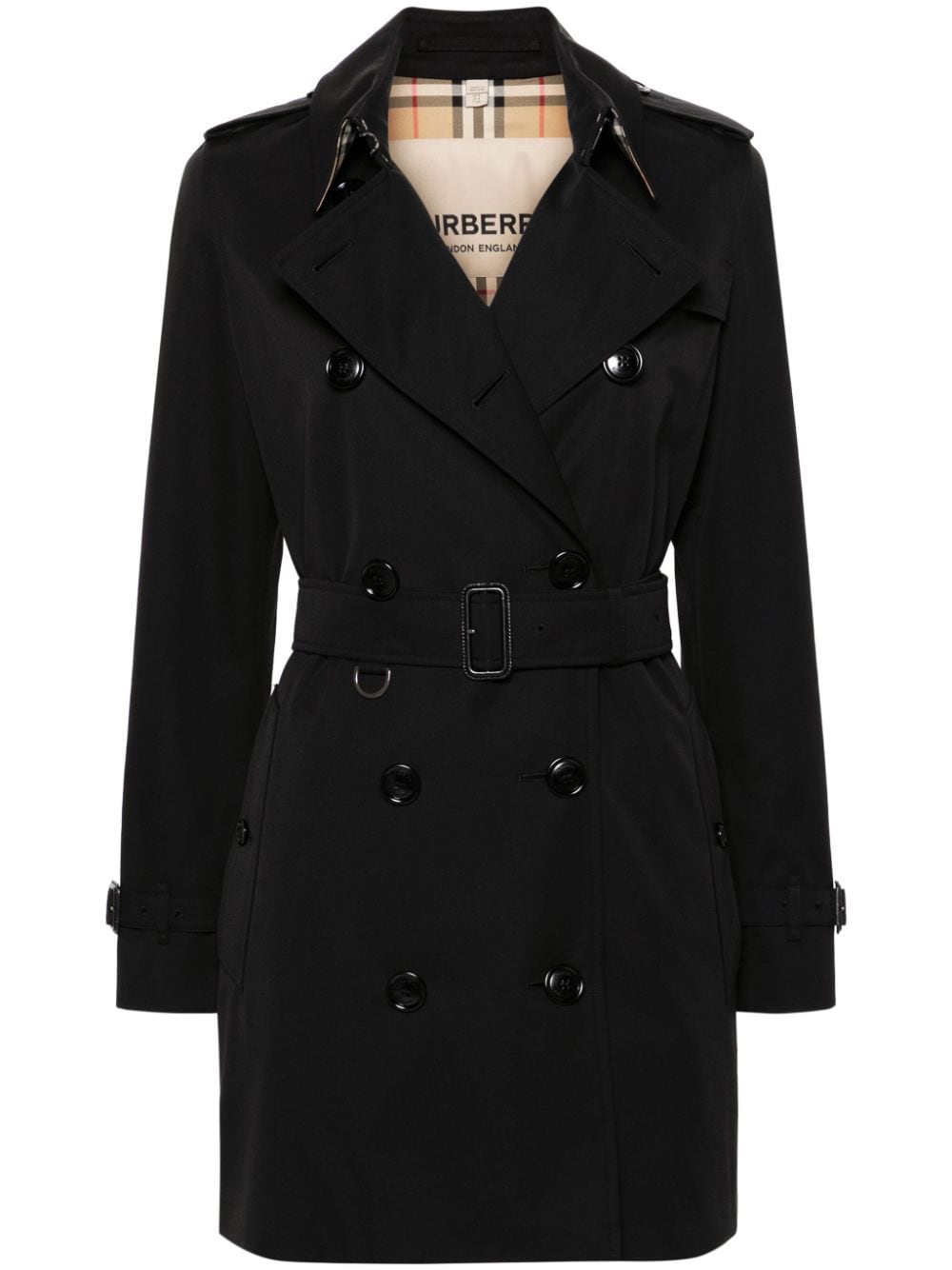 BURBERRY Kensington Cotton Trench Jacket for Women - Mid-Length