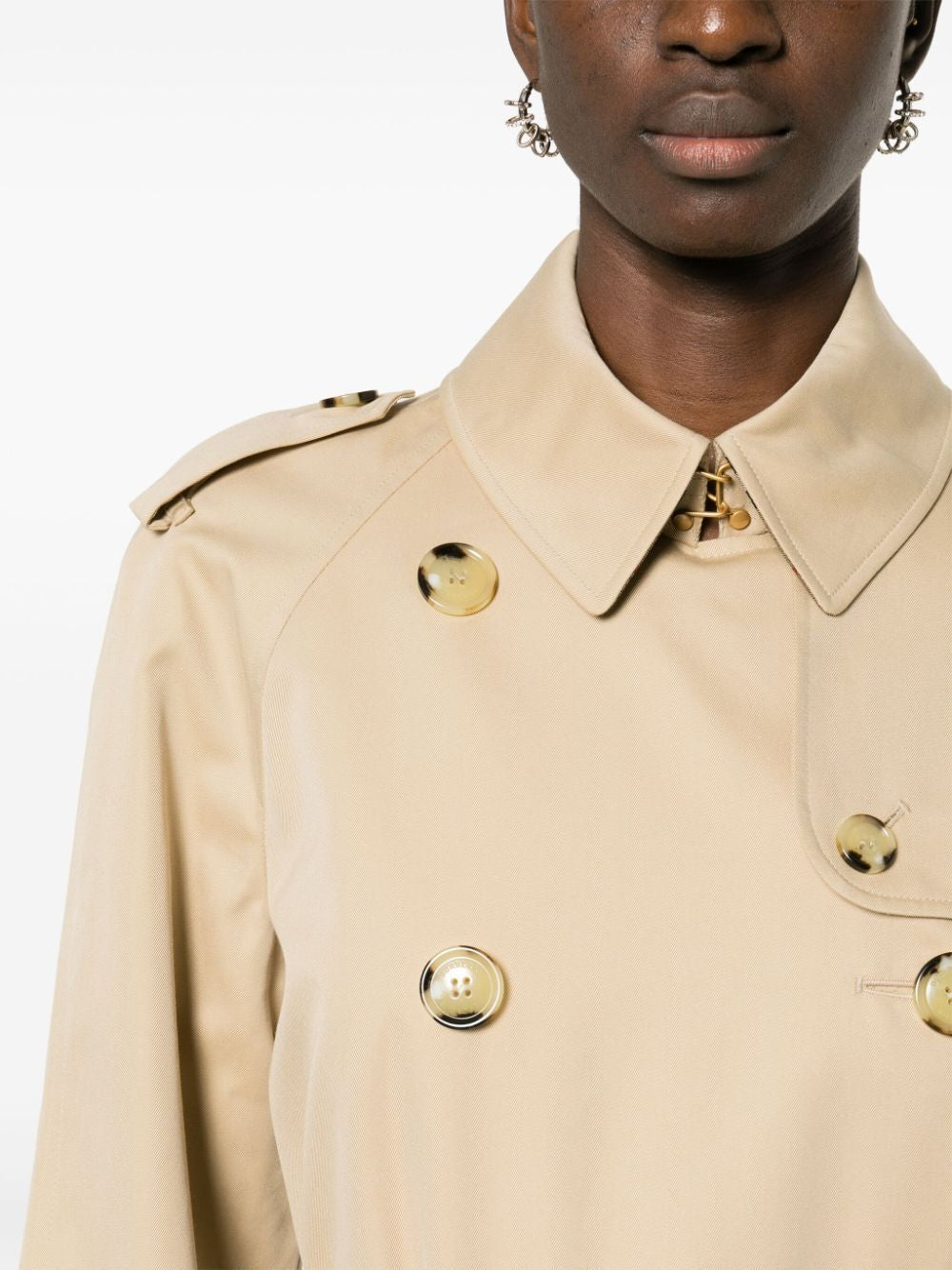 BURBERRY Double Breasted Trench Jacket for Women