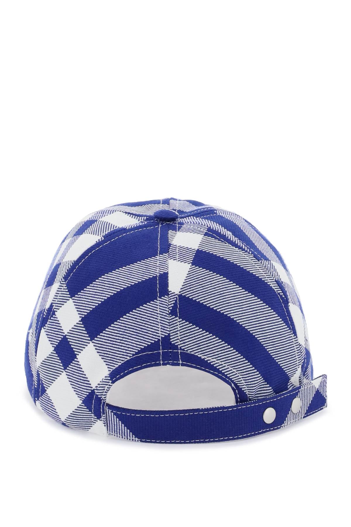 BURBERRY Classic Tartan Pattern Baseball Cap