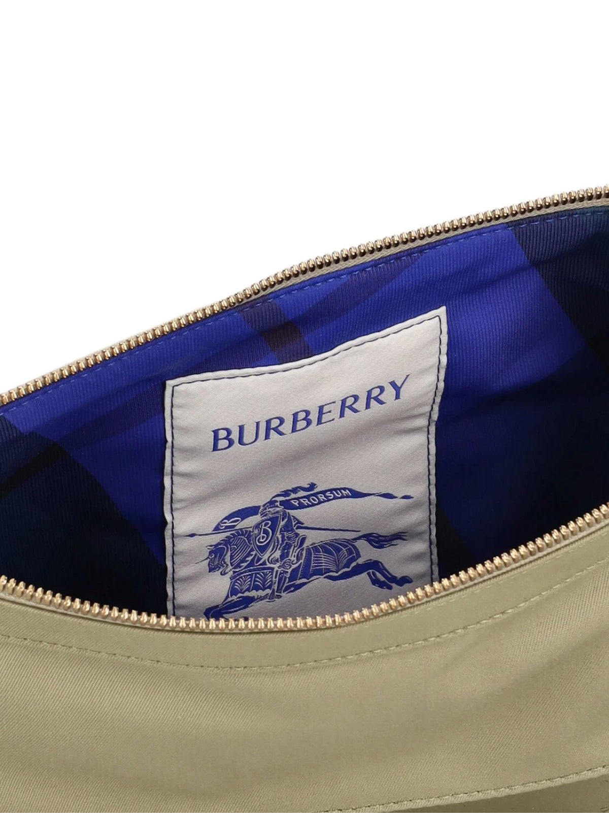 BURBERRY Trench Gabardine Logo Belt Mini Handbag - 33x18x2 cm