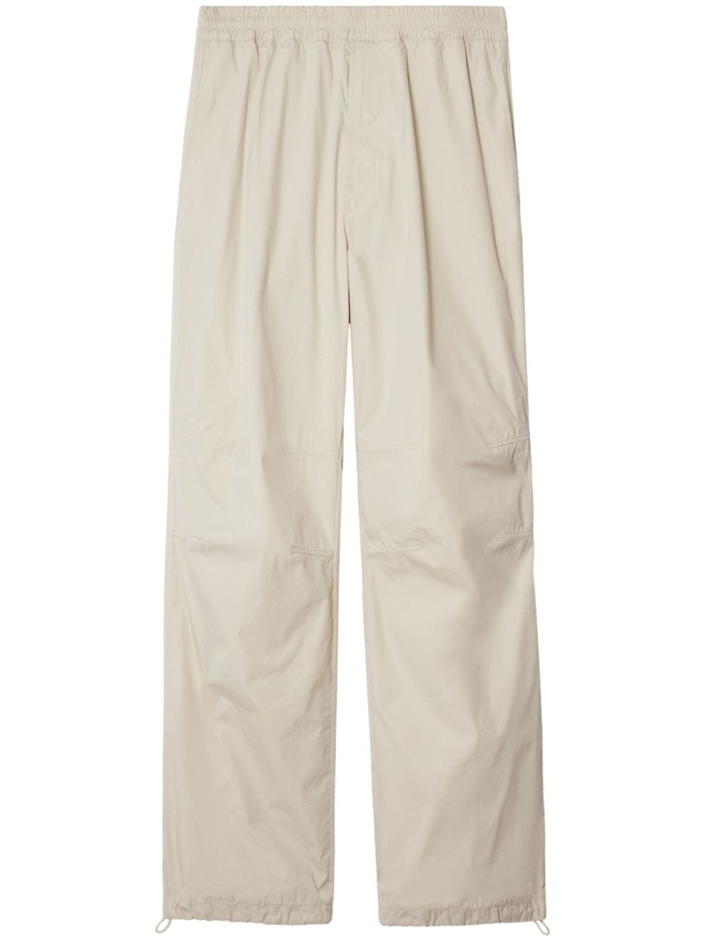 BURBERRY Cozy Cotton Blend Trousers for Men