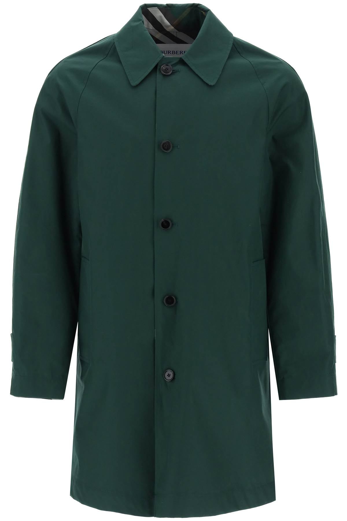 BURBERRY Reversible Gabardine Overcoat for Men