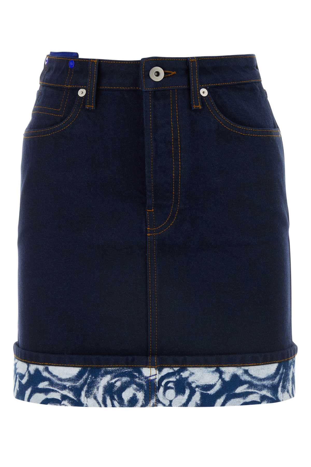 BURBERRY Stylish Denim Mini Skirt for Women