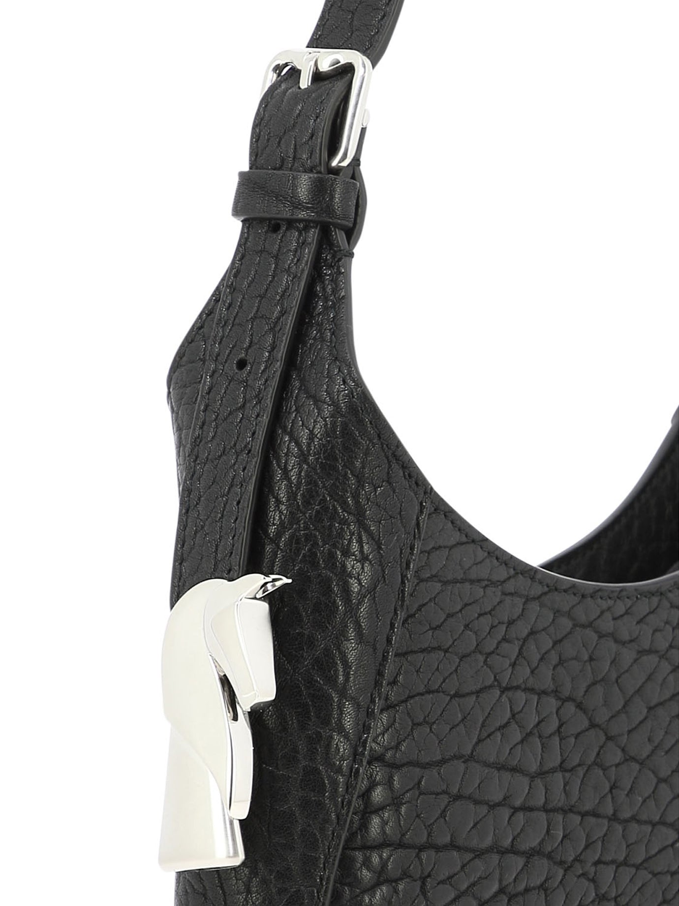 BURBERRY Mini Leather Shoulder Handbag (23X19X4.5 CM)