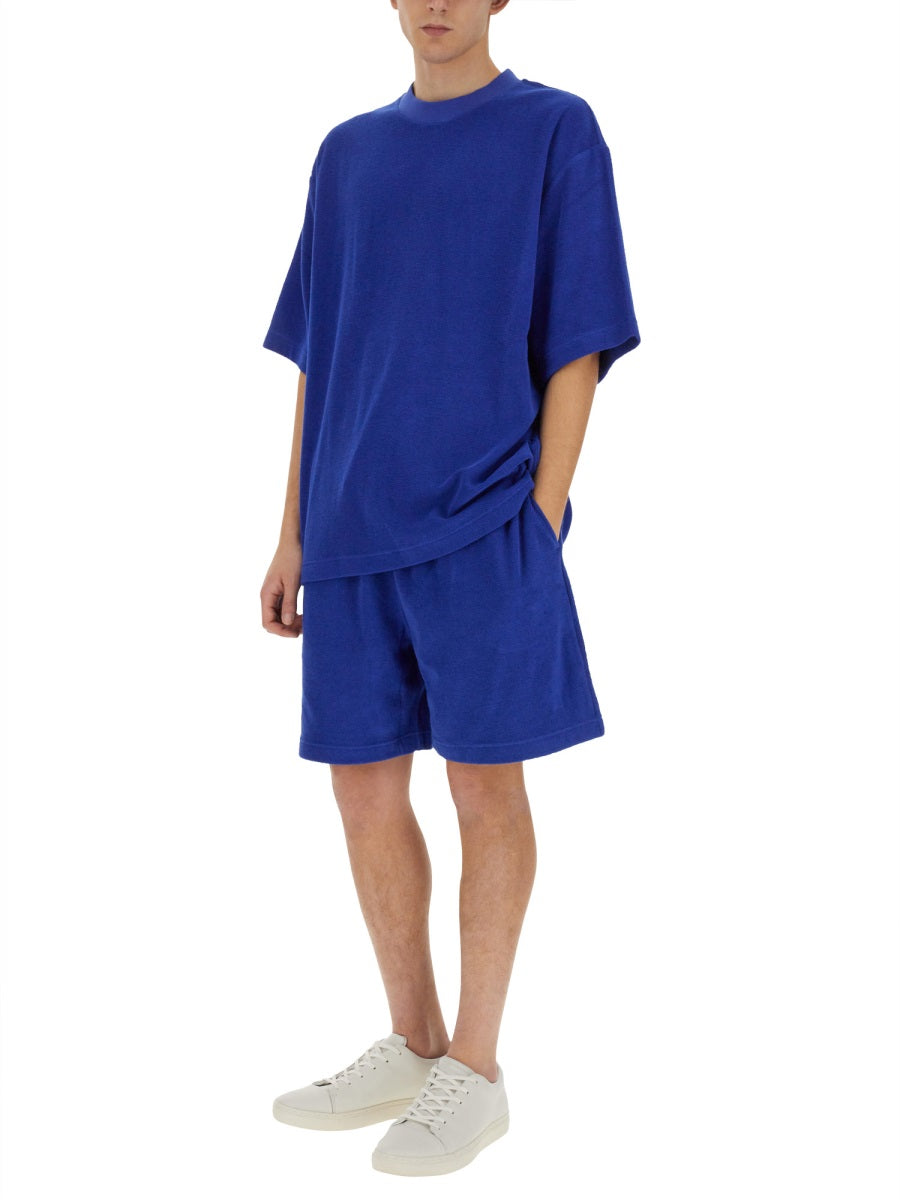 BURBERRY Men's Cotton Bermuda Shorts - Size L