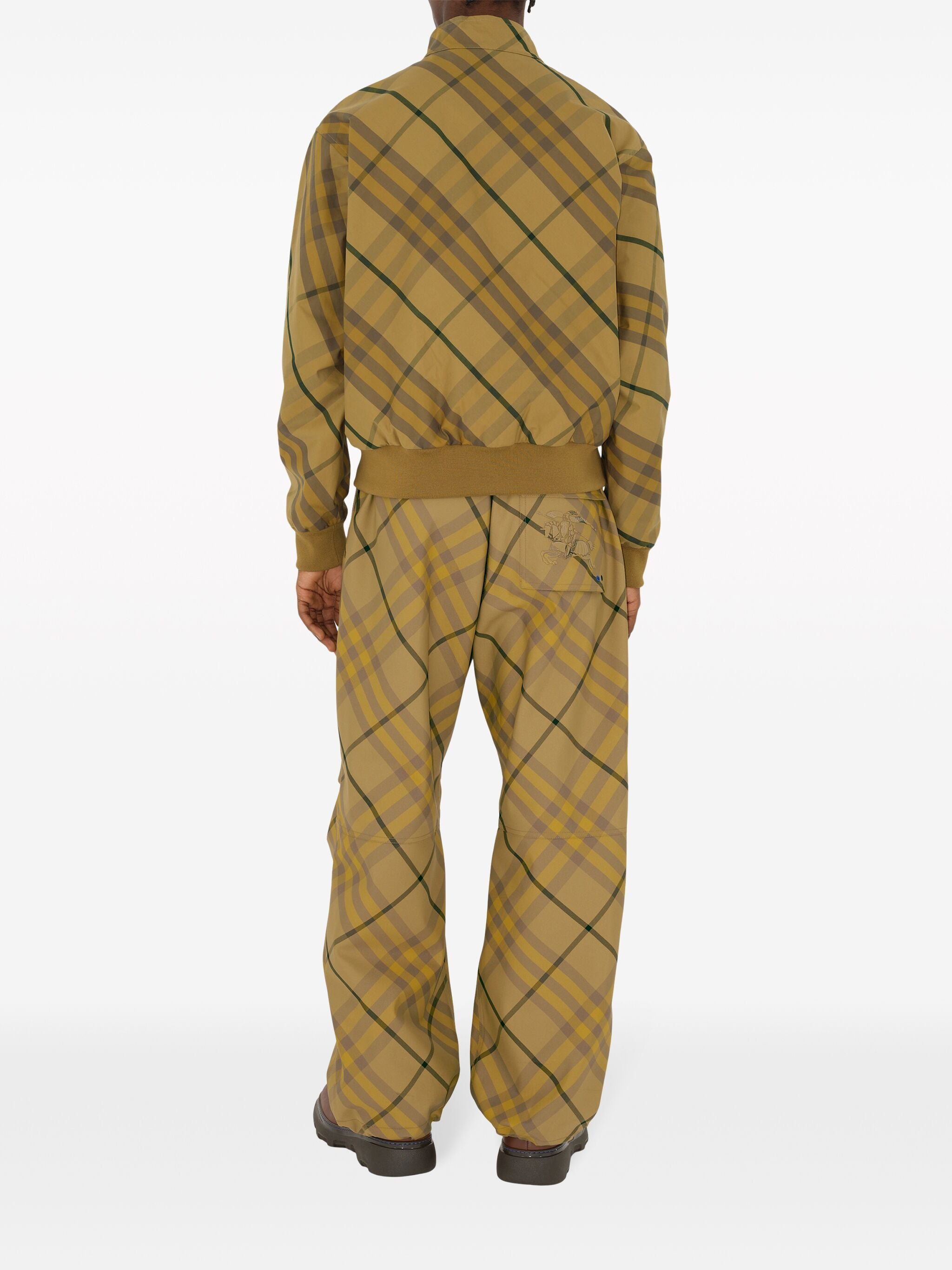 BURBERRY Men's Cotton Bomber Jacket - SS25 Collection